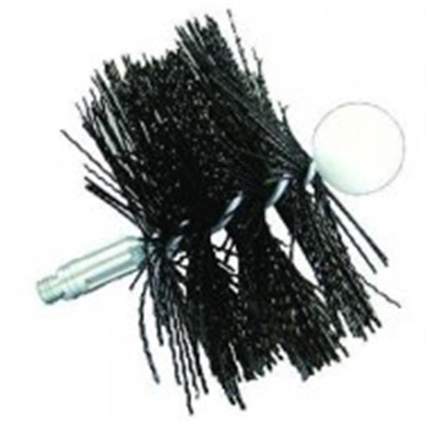 Rutland Products RUTLAND Chimney Sweep 3 inch Round Poly Pellet Stove Brush 1/4-20 Thread PS-3
